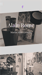 Mobile Screenshot of alainrome.com